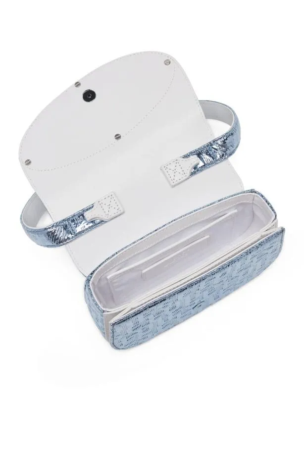 Diesel Ff1dr Shoulder Bag Azure Women 1DR Bags