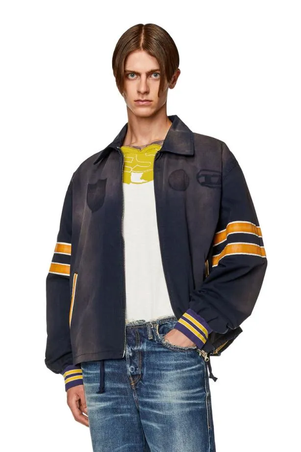 Diesel Jkill Bluebrown Men Jackets