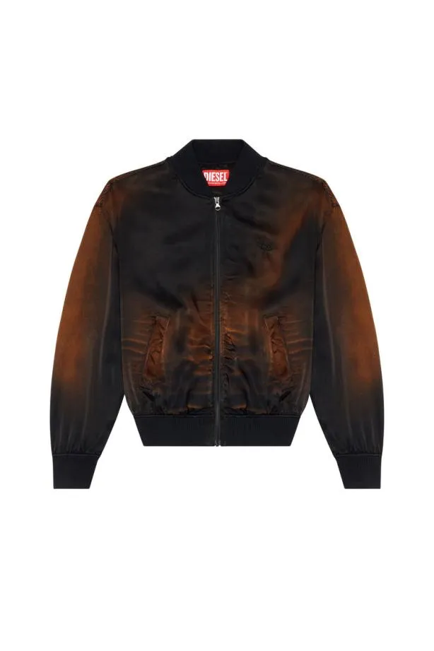 Diesel Jmarth Black Women Jackets