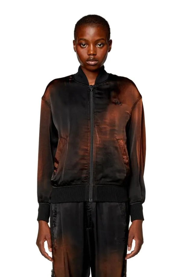 Diesel Jmarth Black Women Jackets