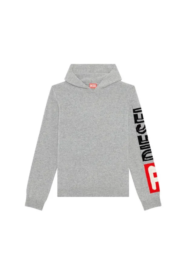 Diesel Ktelendo Grey Men Knitwear