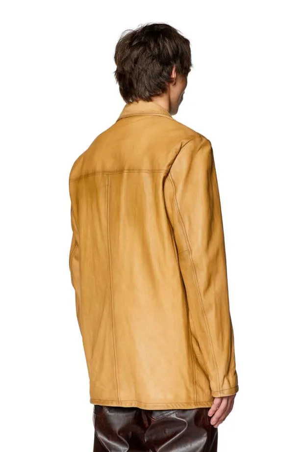 Diesel Lnico Brown Men Jackets