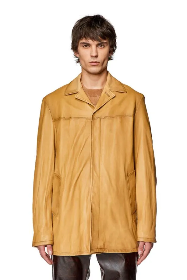 Diesel Lnico Brown Men Jackets