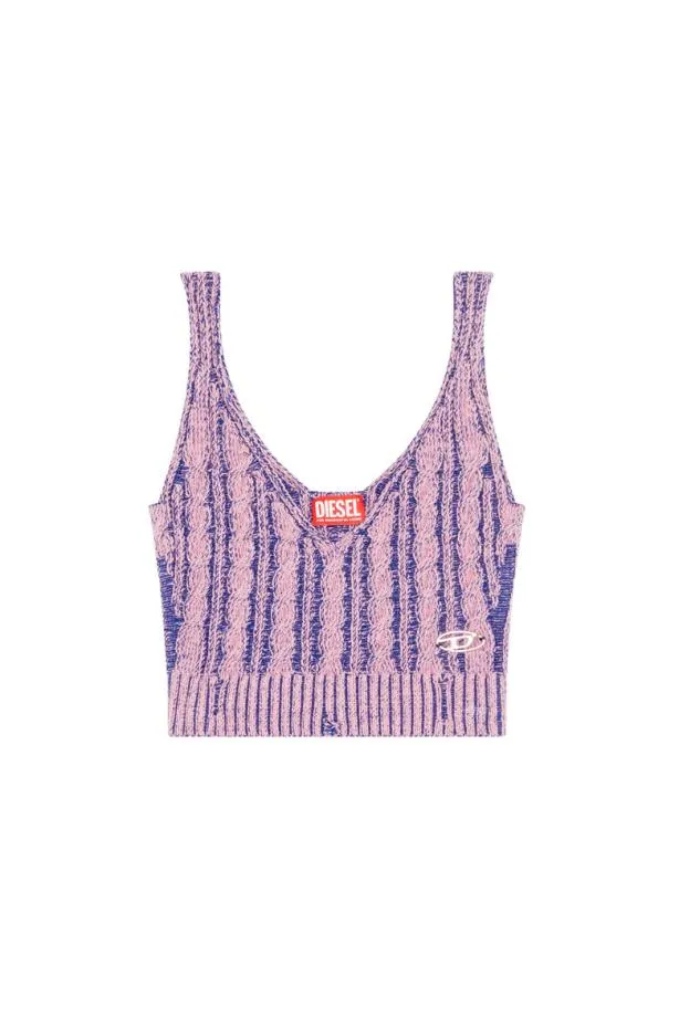 Diesel Mmilos Lilac Women Knitwear