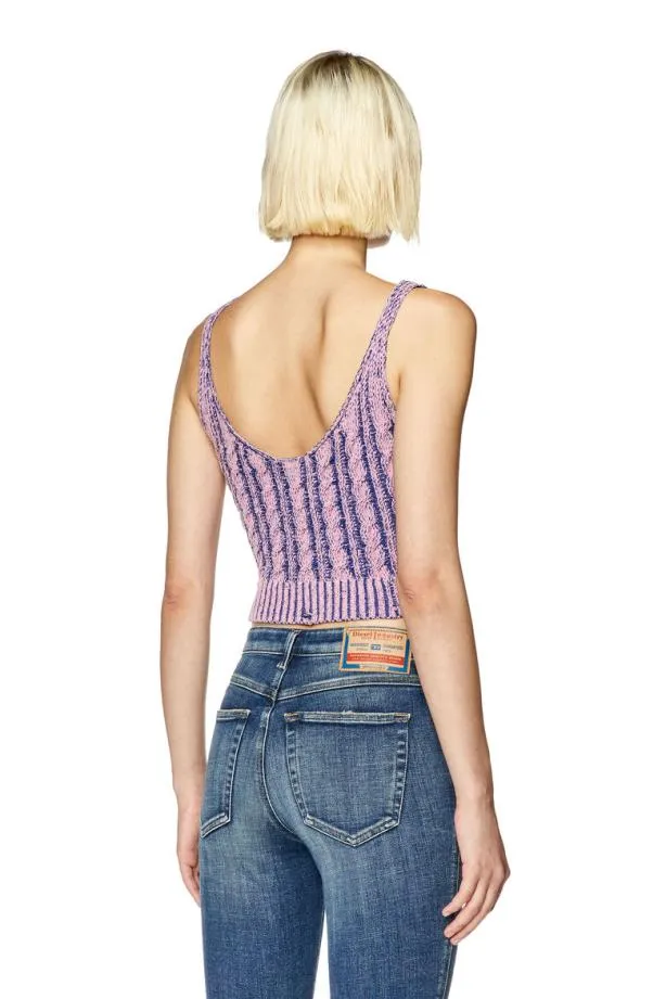 Diesel Mmilos Lilac Women Knitwear