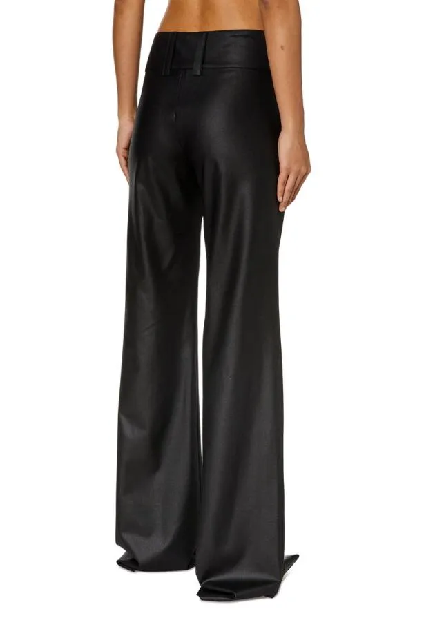 Diesel Pfrelana Black Women Pants and Shorts