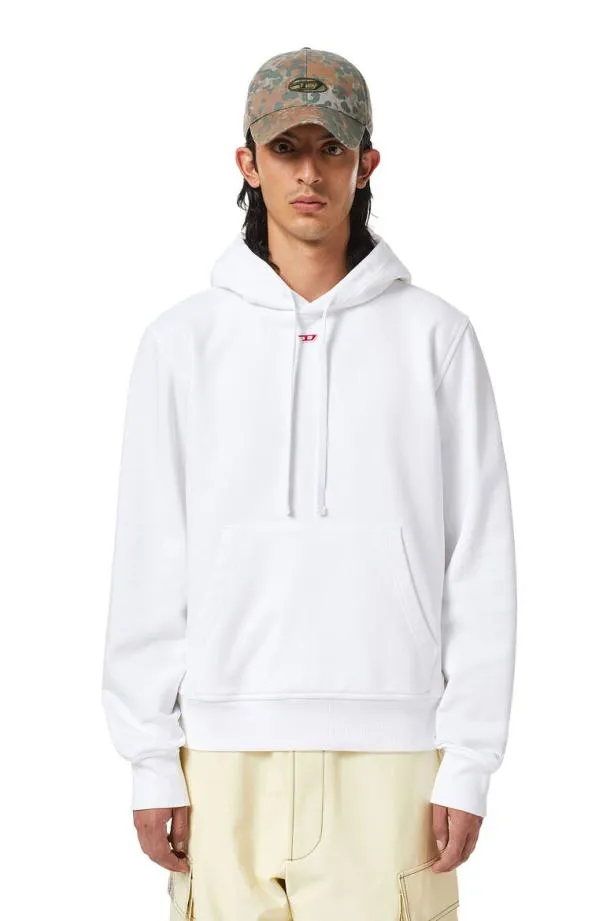 Diesel Sginnhoodd White Men Knitwear