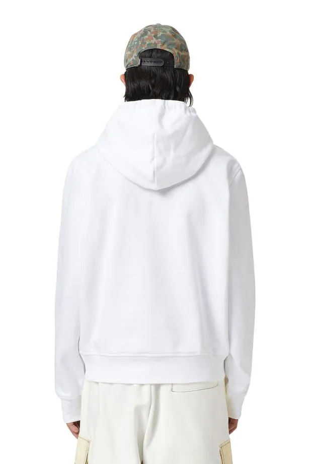 Diesel Sginnhoodd White Men Knitwear