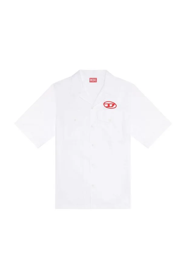 Diesel Smac22b Whitered Men Shirts