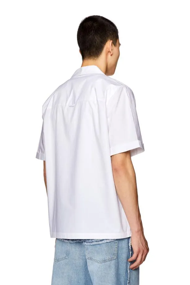 Diesel Smac22b Whitered Men Shirts