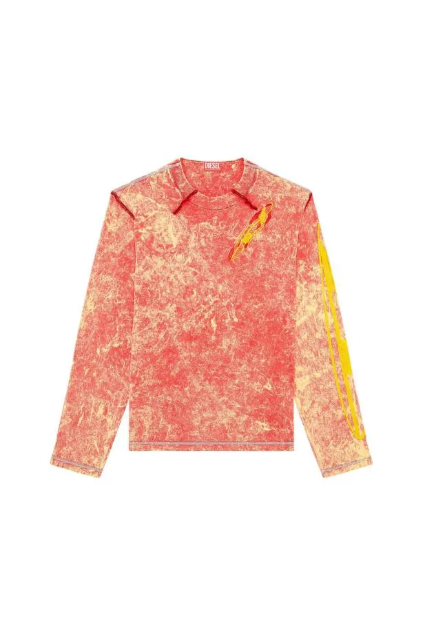 Diesel Tcramivolkkls Red Men TShirts and Polos