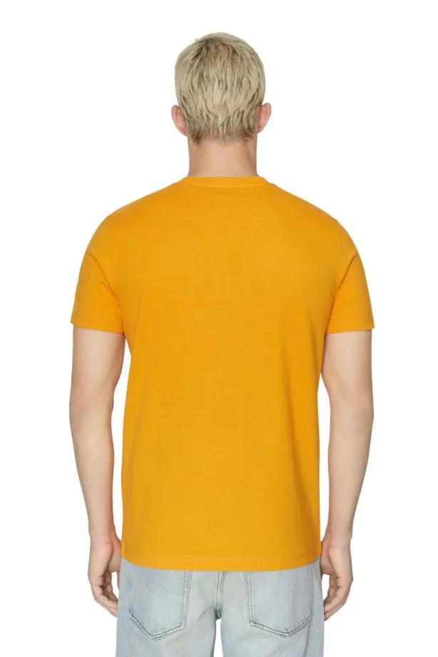 Diesel Tdiegore11 Yellow Men TShirts and Polos