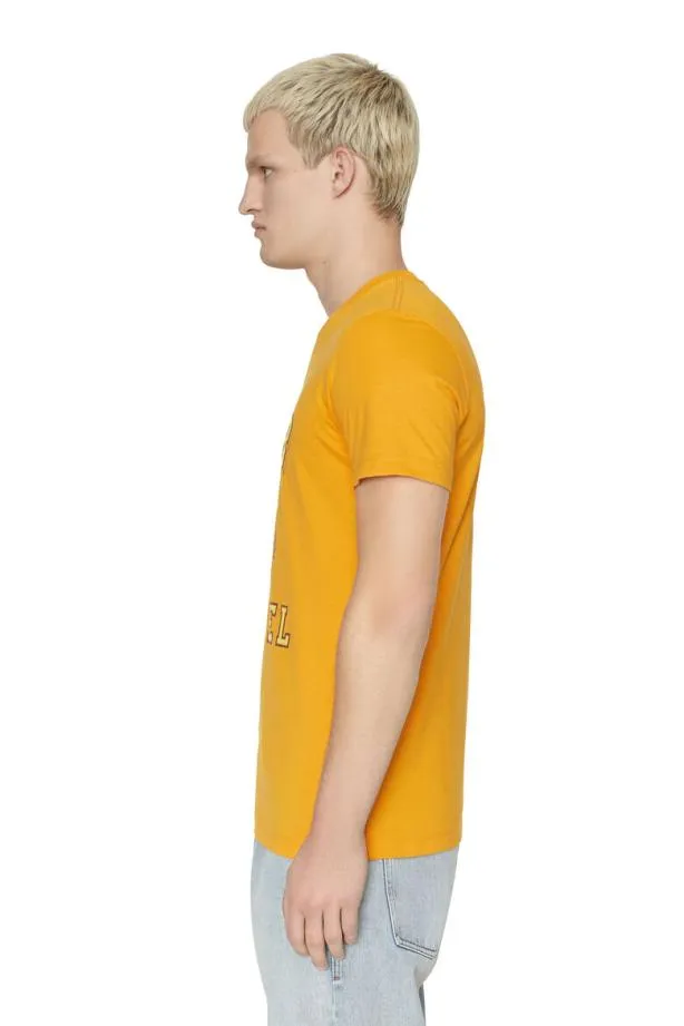Diesel Tdiegore11 Yellow Men TShirts and Polos