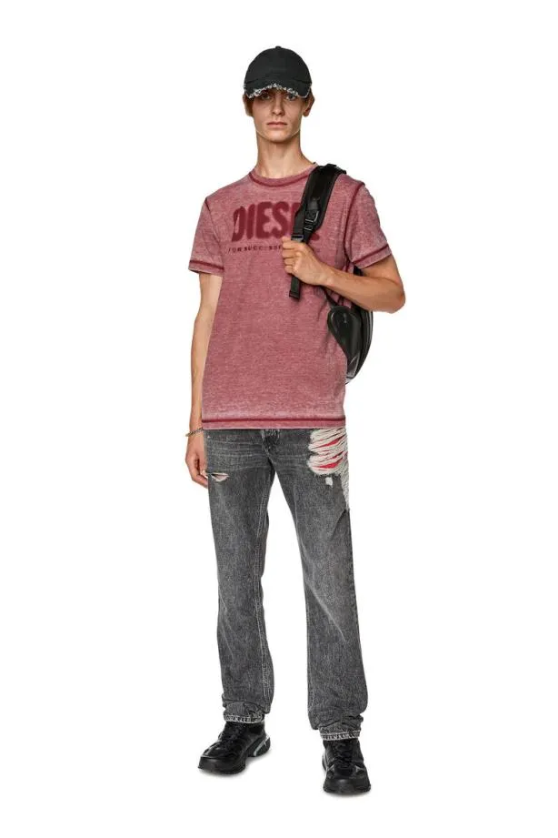 Diesel Tdiegorl1 Red Men TShirts and Polos