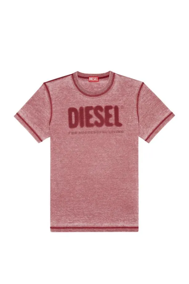 Diesel Tdiegorl1 Red Men TShirts and Polos