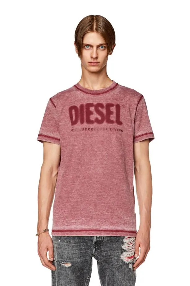 Diesel Tdiegorl1 Red Men TShirts and Polos