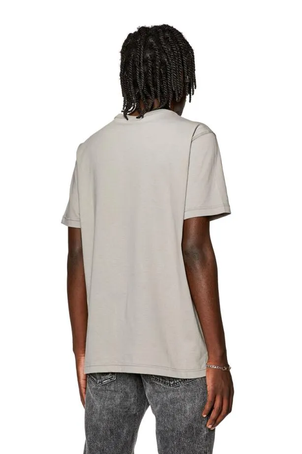 Diesel Tjustod Light Grey Men TShirts and Polos