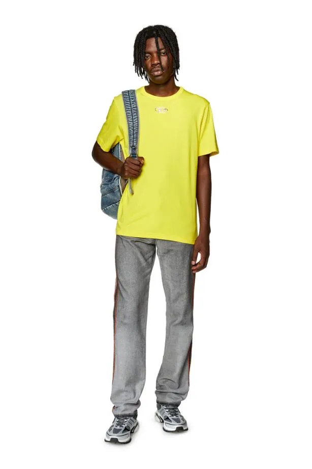 Diesel Tjustod Yellow Men TShirts and Polos