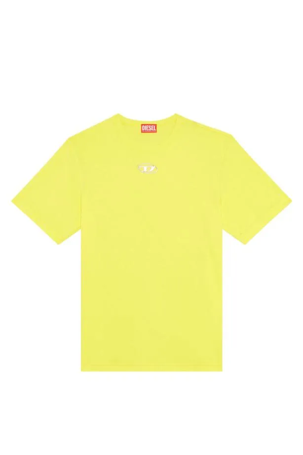 Diesel Tjustod Yellow Men TShirts and Polos