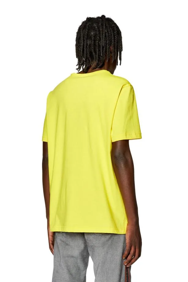 Diesel Tjustod Yellow Men TShirts and Polos