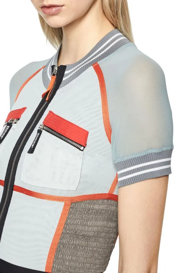 Diesel Ttoky Orangewhite Women TShirts and Tops