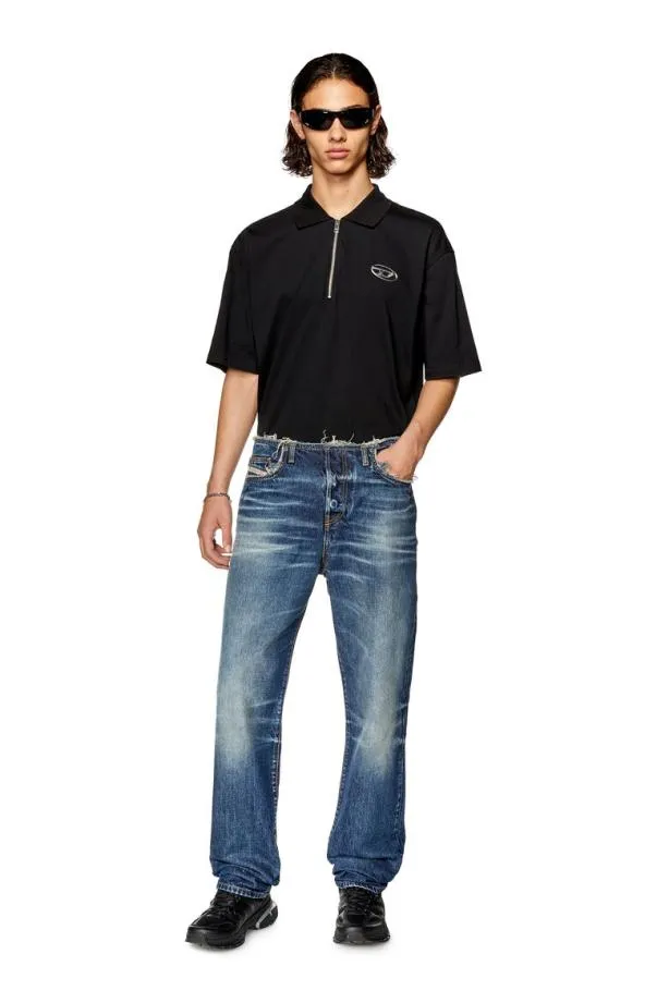 Diesel Tvorod Black Men TShirts and Polos