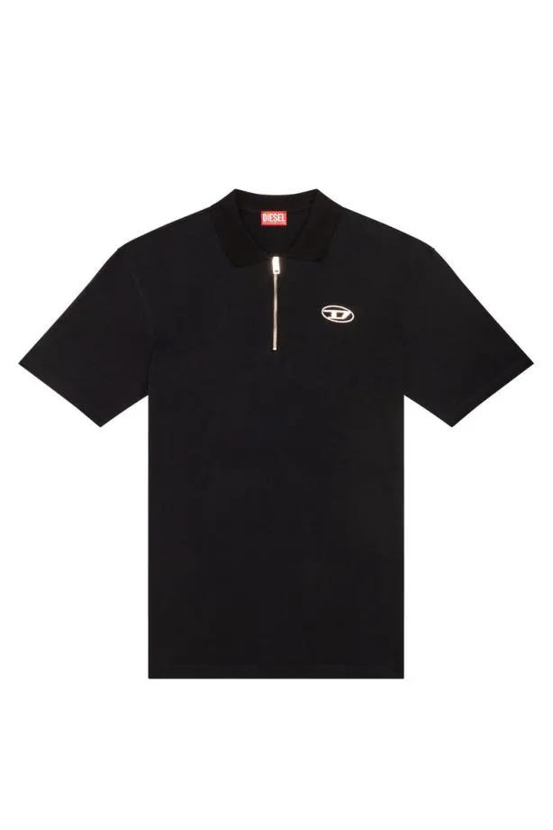 Diesel Tvorod Black Men TShirts and Polos