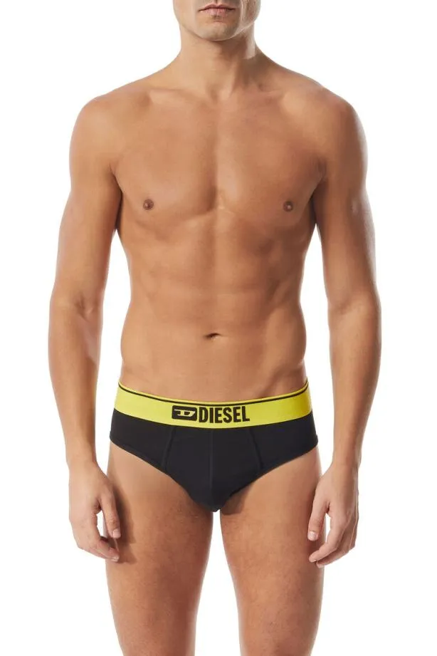 Diesel Umbrandrethreepack Black Men Underwear