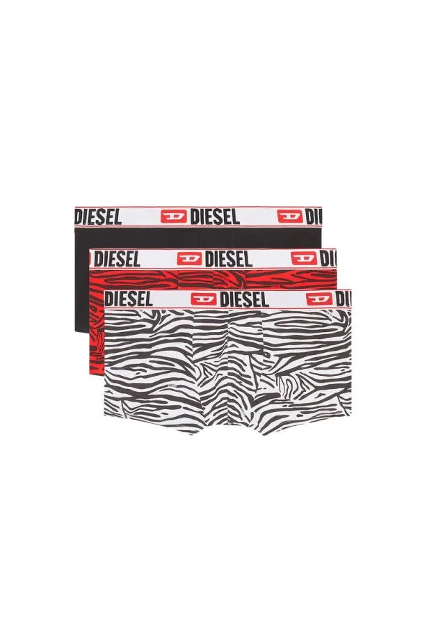 Diesel Umbxdamienthreepack Whitered Men Underwear