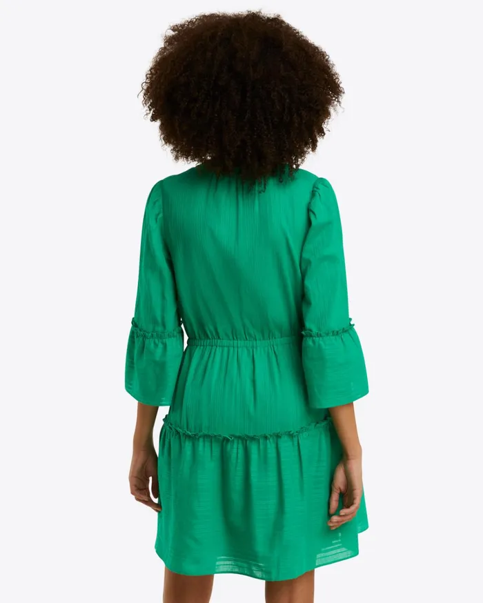 Draper James Avery Shirtdress In Cotton Dobby Women Dresses