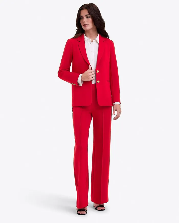 Draper James Blazer In Ponte Women Jackets and Outerwear