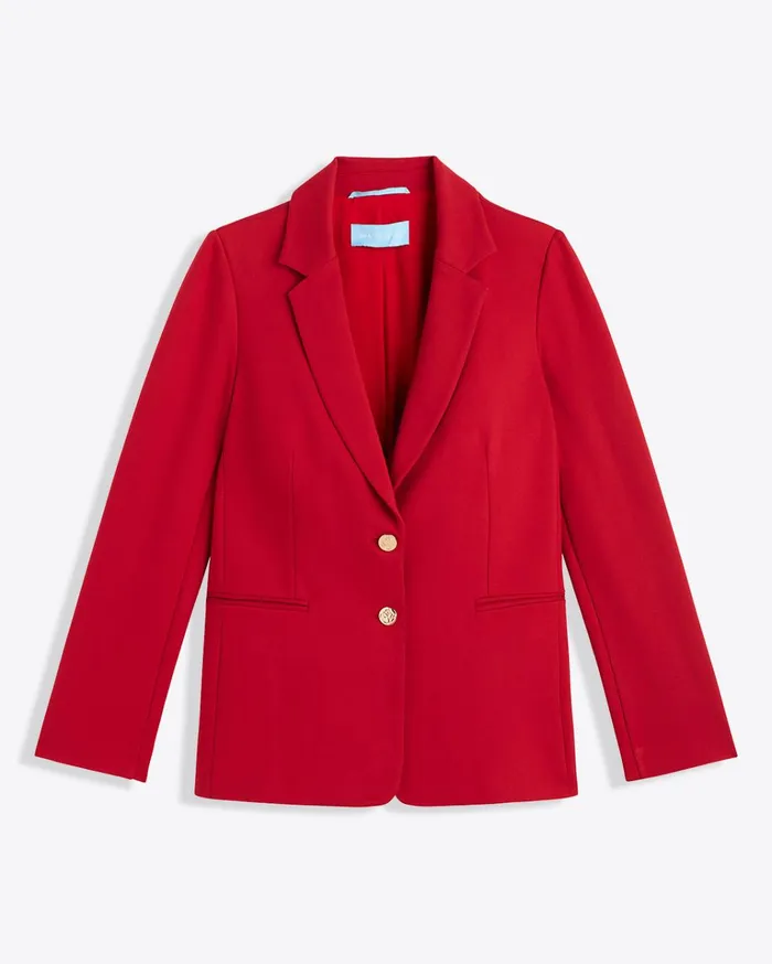 Draper James Blazer In Ponte Women Tops