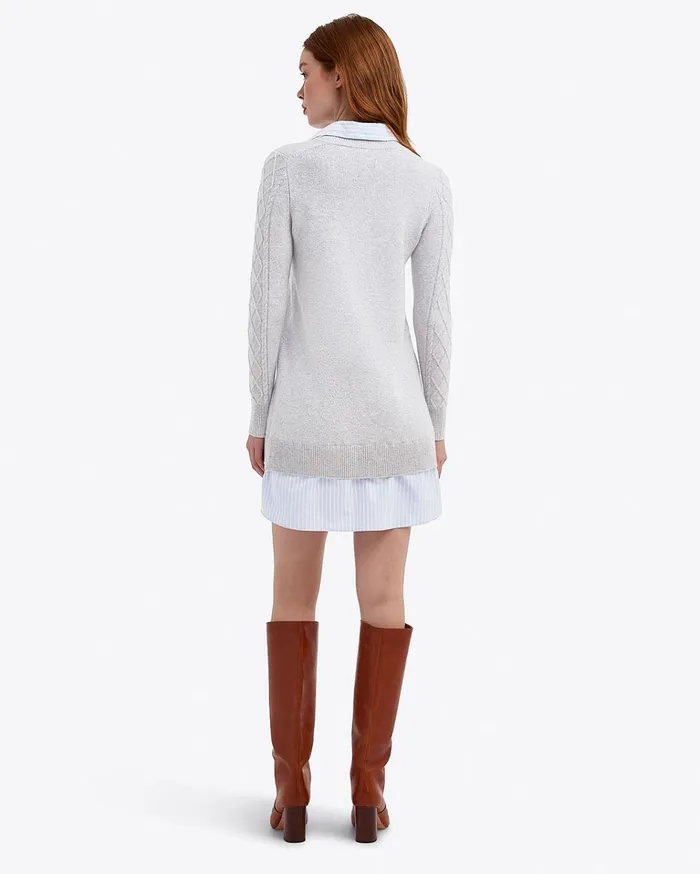 Draper James Collared Sweaterdress Women Dresses