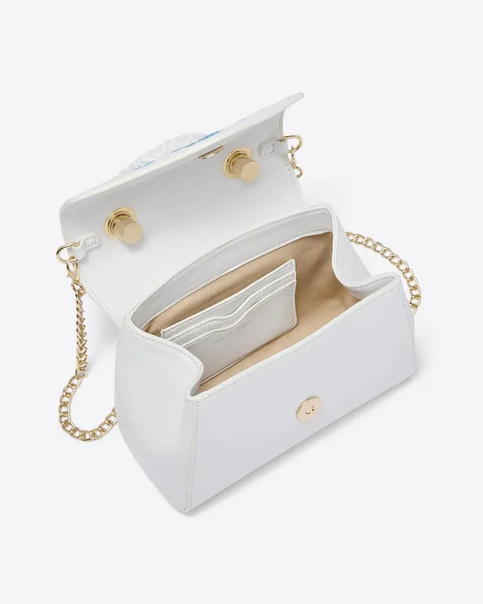Draper James Embroidered Mini Top Handle Women Handbags