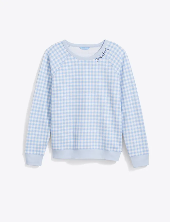 Draper James Gameday Embroidered Natalie Sweatshirt Women Tops