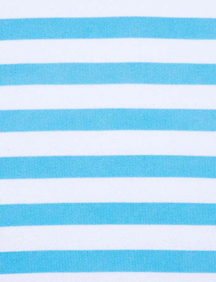 Draper James Kelsea Sweatshirt In Awning Stripe Women Sweaters