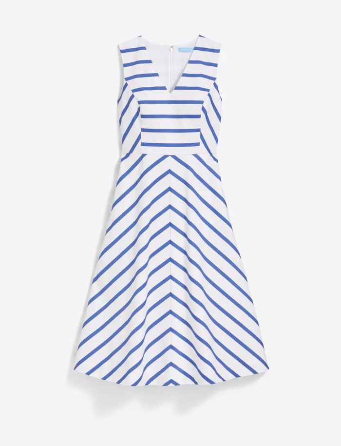 Draper James Michaela Love Circle Dress In Cotton Women Dresses