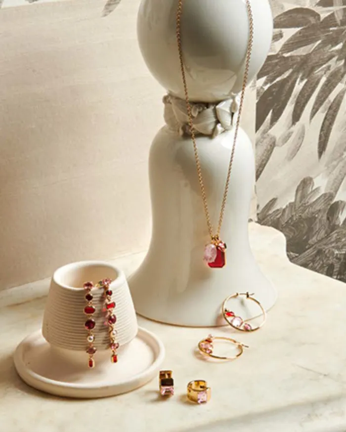 Draper James Multi Stone Charm Necklace Women Jewelry