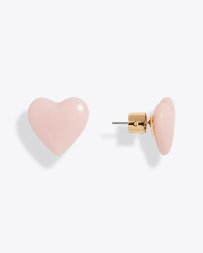 Draper James Puffy Heart Stud Women Jewelry