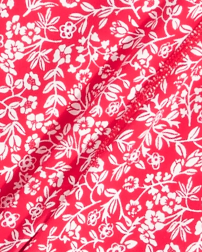 Draper James Sports Bra In Whispy Floral Women Tops