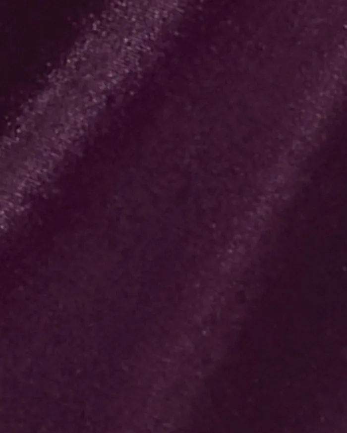 Draper James Straight Leg Pants In Plum Velvet Women Bottoms and Skirts