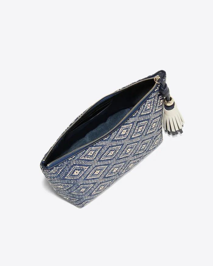 Draper James Woven Tassel Pouch Women Handbags