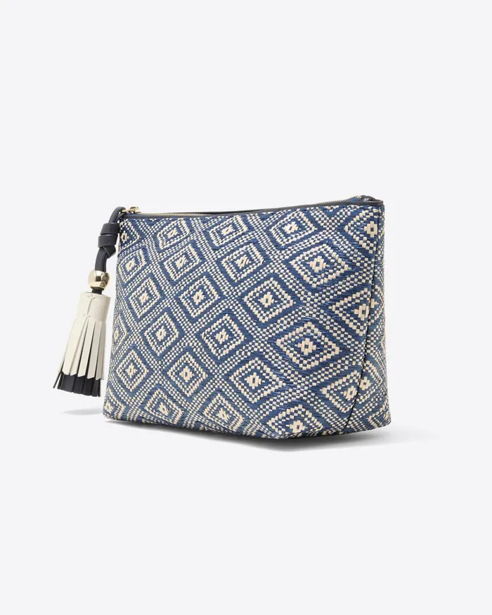 Draper James Woven Tassel Pouch Women Handbags