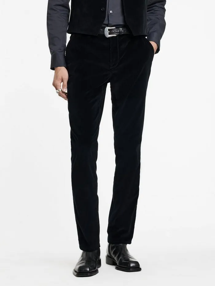 Dress Pants Men John Varvatos MOTOR CITY PANTS Black