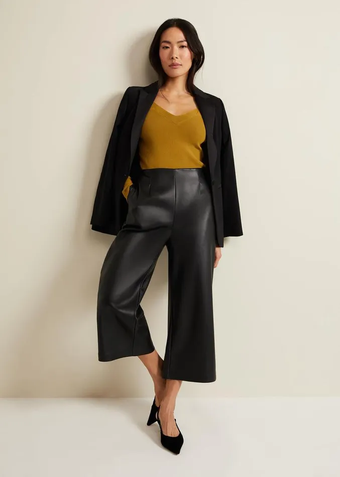 Emily Cut Out Compact Knit Top Olive Women Phase Eight Knitwear