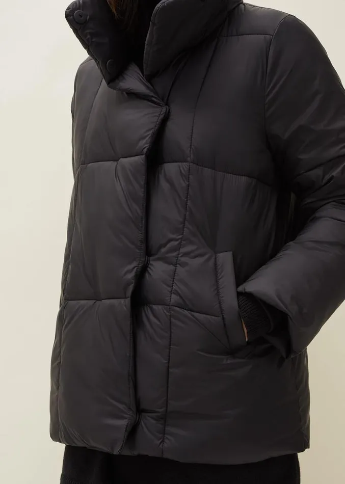 Eshima Short Puffer Coat Black Women Phase Eight Coats