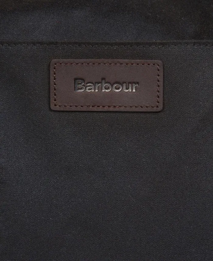 Essential Wax Holdall Navy Men Barbour Bags and Luggage