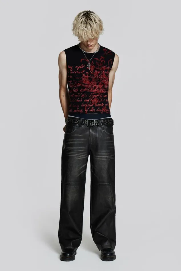 Fable Vest Black Men Jaded London Vests
