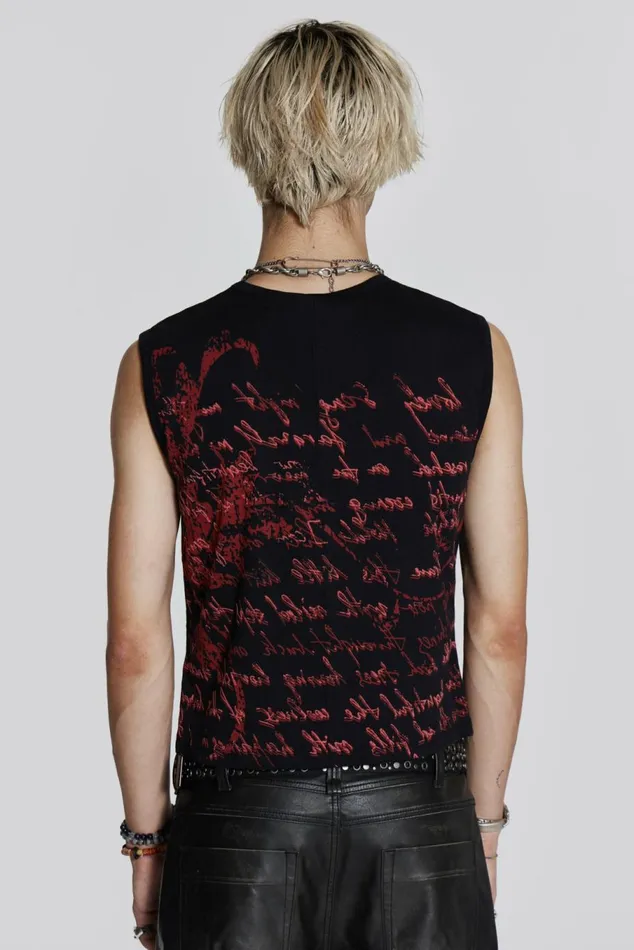 Fable Vest Black Men Jaded London Vests