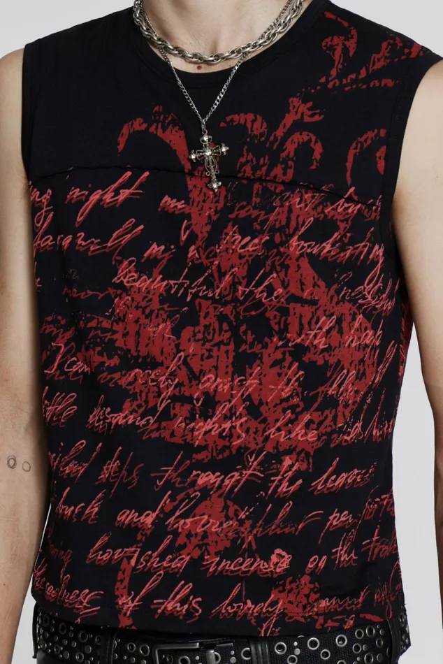 Fable Vest Black Men Jaded London Vests